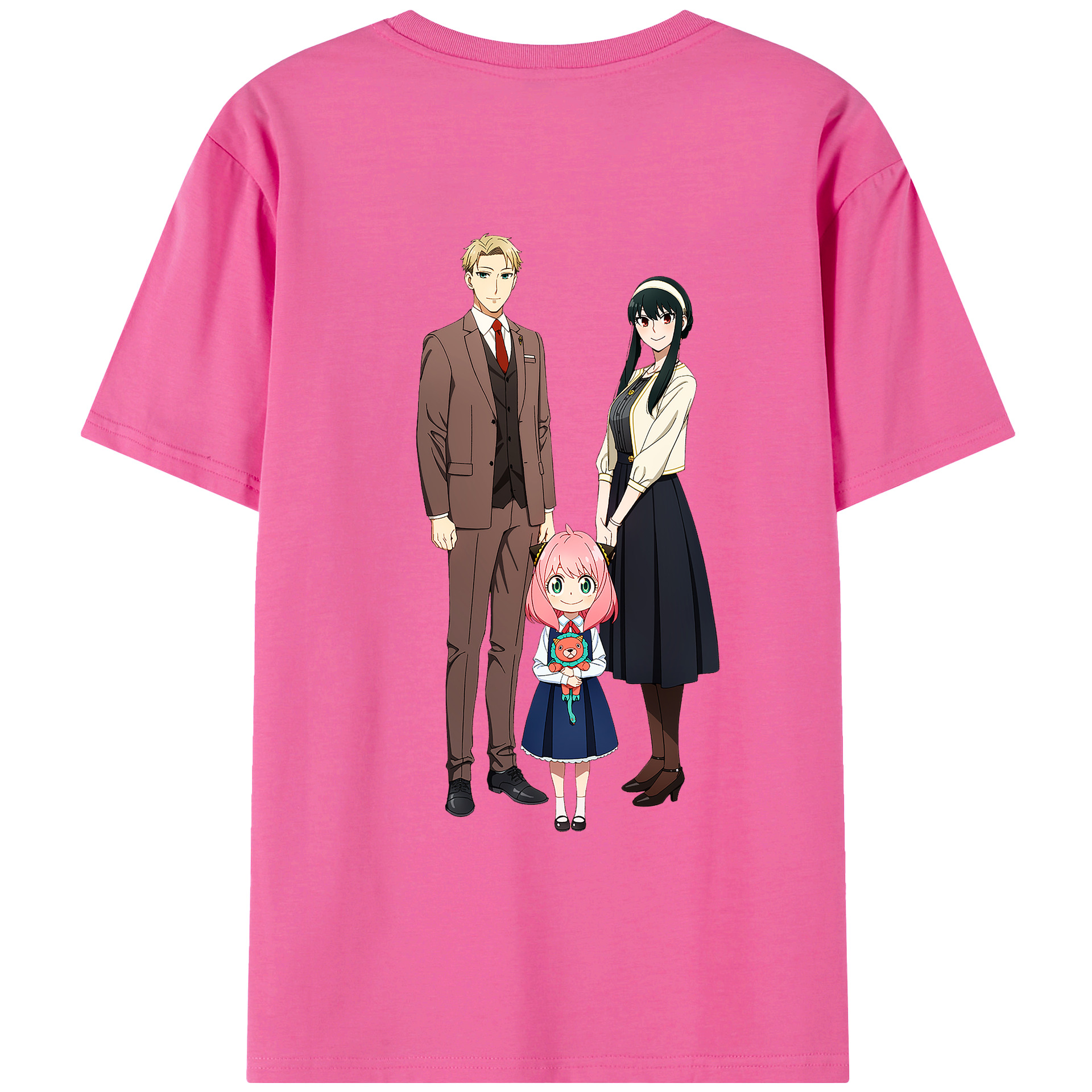 （画像用） SPY×FAMILY间谍家家酒 レディース半袖Tシャツ(バックプリント)